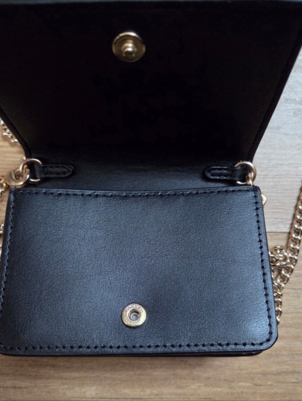 COACH Mini Wallet On A ChainIn Signature Jacquard - Picture 10 of 12